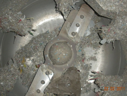 380V réutilisant Agglomerator en plastique, découpeuse de fibre