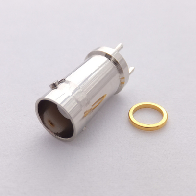 Connecteur femelle de BNC-50KH4 BNC pour le bâti de carte PCB