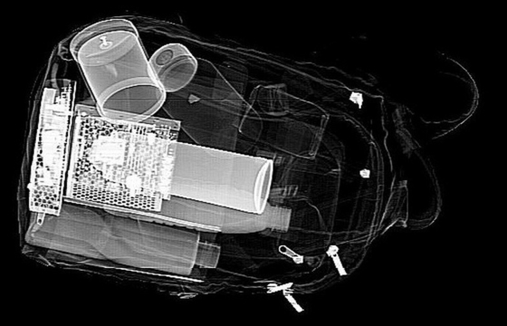 Drogue et réseau explosif de machines d'inspection de la détection X Ray