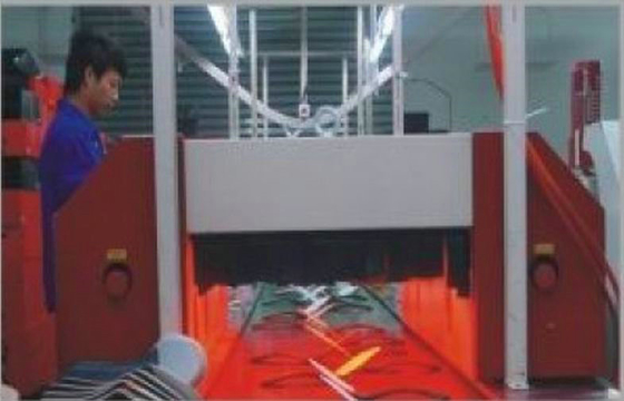 La pantoufle faisant la machine/vent chaud circulent le convoyeur de chaussure de four de NIR