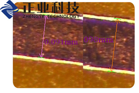Ligne appareil de contrôle de carte PCB de largeur pour les films d'IC et l'affichage à cristaux liquides, résolution 0,4 - 2.6μm/pixel