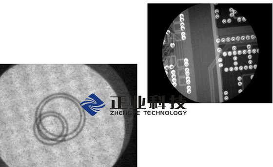 Projection et représentation de rayon X d'équipement d'essai de carte PCB de sécurité à observer