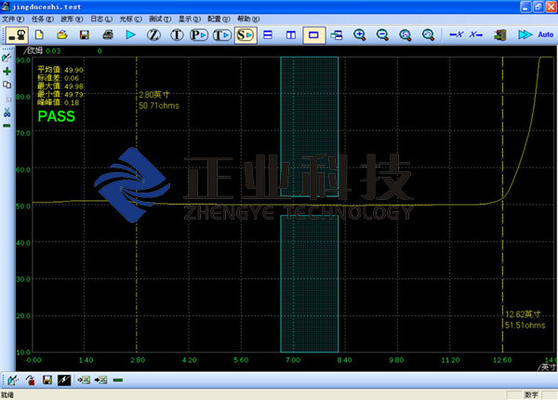 Grand équipement d'essai automatisé de carte PCB de FPC, appareil de contrôle de câble de Tdr dans l'impédance