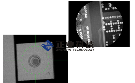 Machine d'inspection de rayon X pour détecter et mesurer plaçant des trous sur la carte PCB