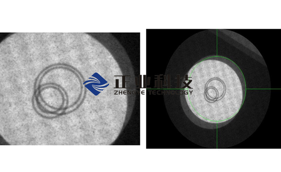 Machine d'inspection de rayon X pour détecter et mesurer plaçant des trous sur la carte PCB