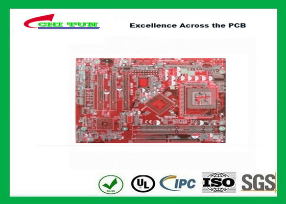 4 commande numérique par ordinateur de la carte PCB FR4 1.2MM de carte de couche et étiquettes de finition multicouche de rupture