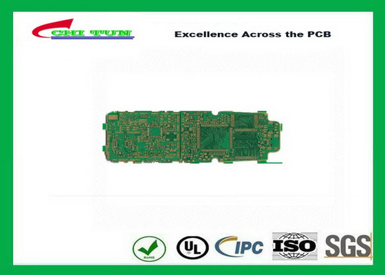 4 commande numérique par ordinateur de la carte PCB FR4 1.2MM de carte de couche et étiquettes de finition multicouche de rupture