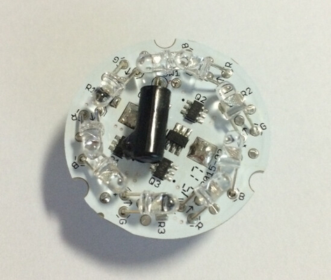 Se réunir de carte PCB du base-ball RVB LED de puissance élevée/oeil sur la boule PCBA SMT