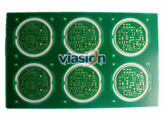Carte PCB élevée de Polyimide de TG 250, 6 couches de rf de conception de carte PCB pour l'équipement d'essai d'IC