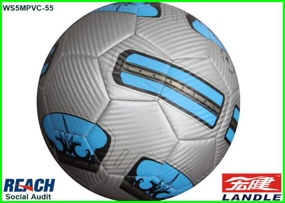 Panneaux du ballon de football 32 du football piqués par machine de PVC de laser avec l'impression faite sur commande