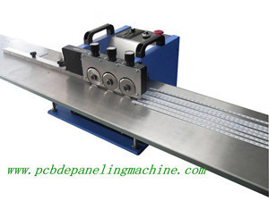 Trois épaisseur de l'équipement 0.6mm-3.0mm de carte PCB Depaneling de découpeuse de cannelure de V