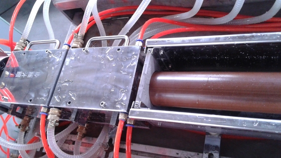 Chaîne de production de profil de Consuption WPC de basse énergie, machine d'extrusion de WPC pour Fense