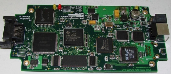 Assemblée de panneau de carte PCB de point culminant d'inspection avec le service de SMT, Assemblée de carte PCB de SMD