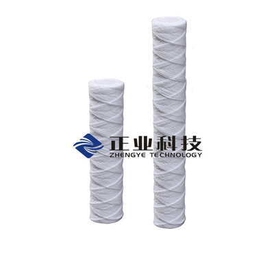 Longueur biodégradable 5&quot; de cartouches filtrantes de liquides chimiques, 6&quot;, 10&quot;, 20&quot;, 30&quot;, 40&quot;