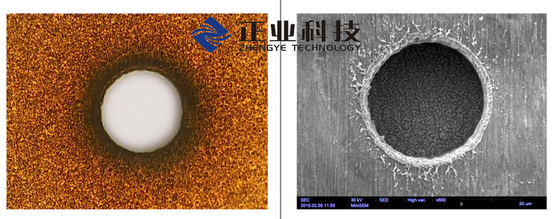 Foreuse UV de laser de haute précision de Cricuit imprimé flexible