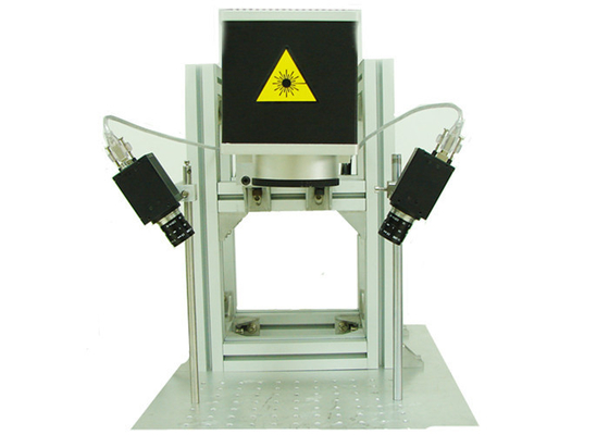 Calibrage paraxial d'appareil-photo de laser de double appareil-photo pour la machine d'inscription de laser