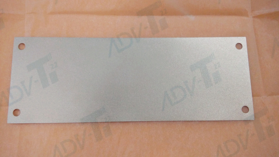 Inscription anodisée par perçage titanique titanique de laser de pièces de précision de feuille de précision