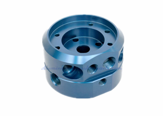 Pièces de usinage anodisées de précision de commande numérique par ordinateur de l'aluminium 6061-T6 faites sur commande