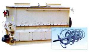 Machine de alimentation adaptée aux besoins du client de mélangeur de la puissance 7.5kw Horizental pour la nourriture, meuneries HJJ80