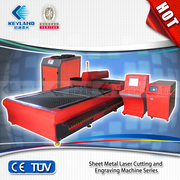 Découpeuse de laser de tôle de rendement élevé pour des stainiess acier, acier au carbone, aluminium, cuivre, titane